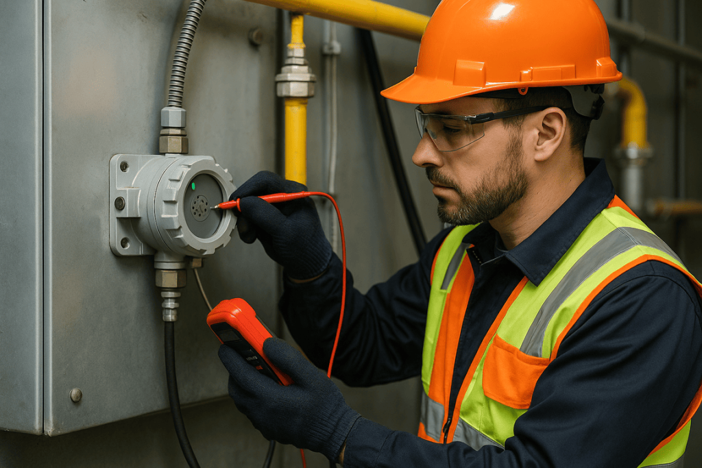 mantenimiento de sistemas de detección de gases