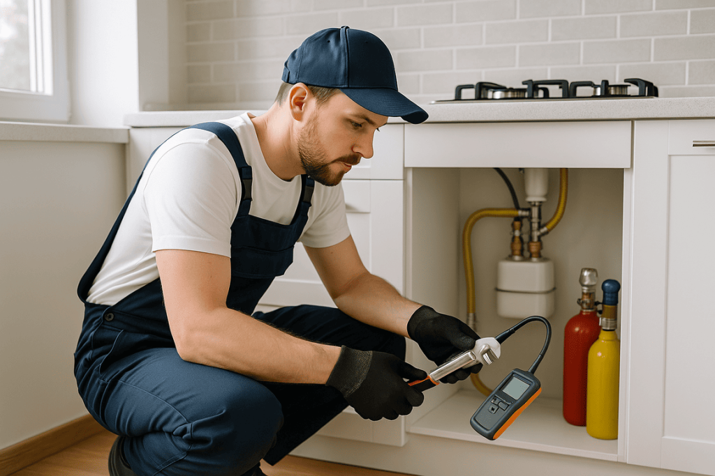 reparación de instalaciones de gas para hogares 