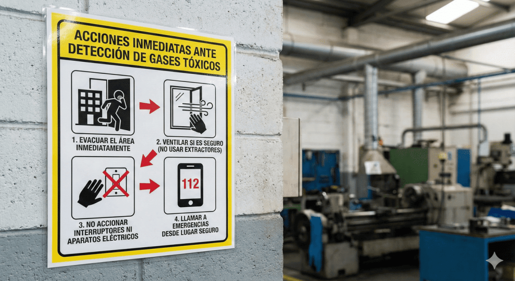 control de gases tóxicos industriales Madrid