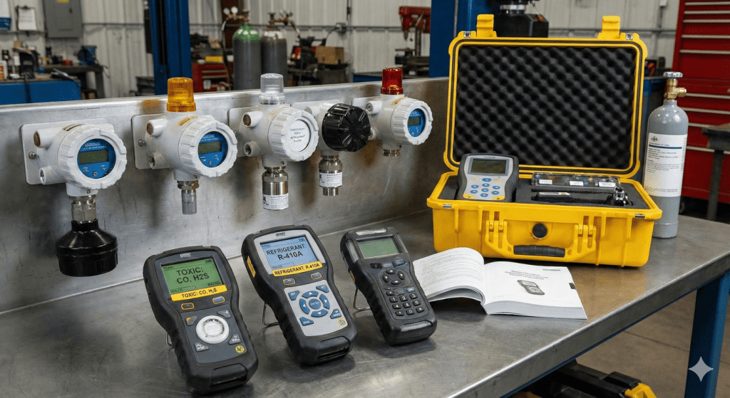 detección de refrigerantes y gases especiales Madrid