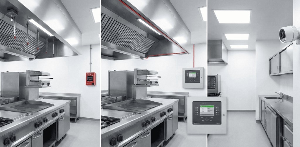 equipos extinción incendios campanas industriales Madrid